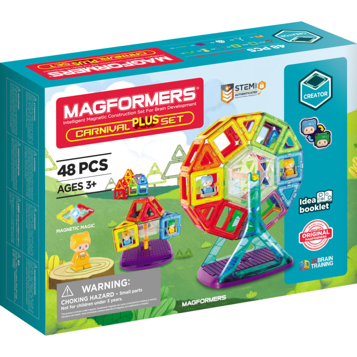 Magformers Carnival-Plus-Set, 48-teilig