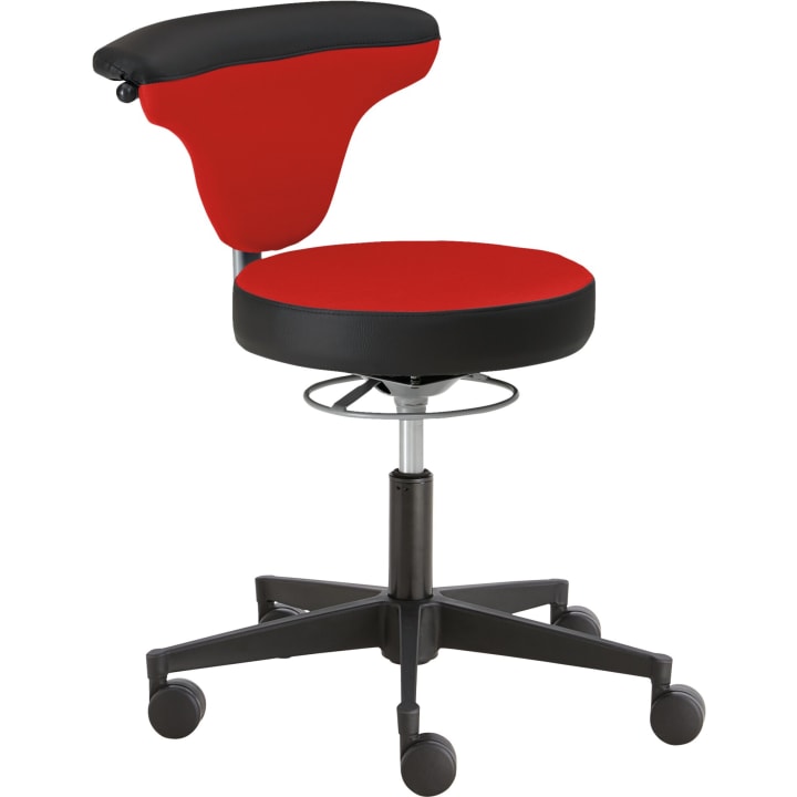 Multi-Hocker, mit  Kunstleder, div. Farben, Sitzhöhe 40 - 50 cm