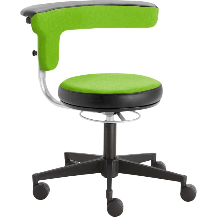 TuRu-Sit Erzieher:innenstuhl Kunstleder, div. Farben, Sitzh. 40 - 50 cm