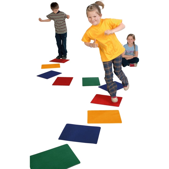 Sport-Fliesen-Set, 24-teilig