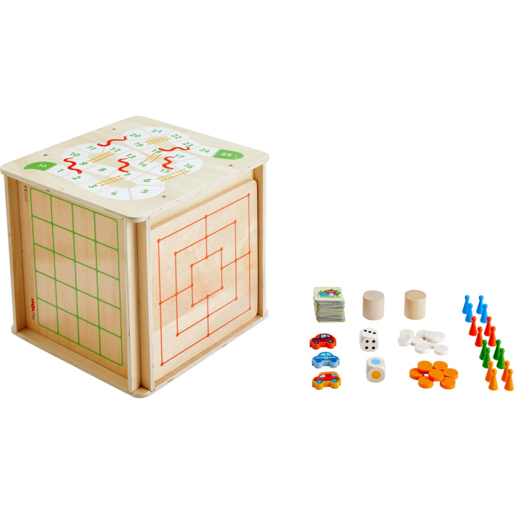 Spielewürfel inkl. 7 Spielen