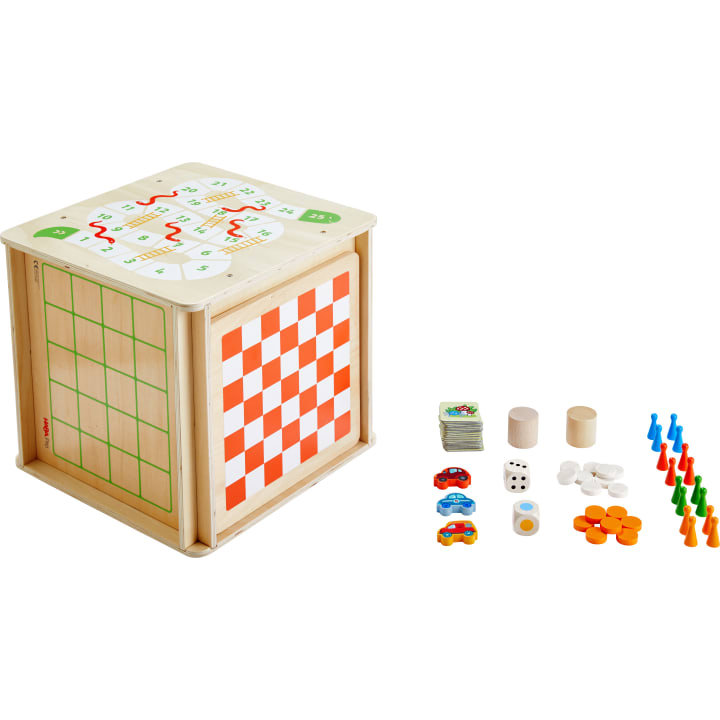 Spielewürfel inkl. 7 Spielen