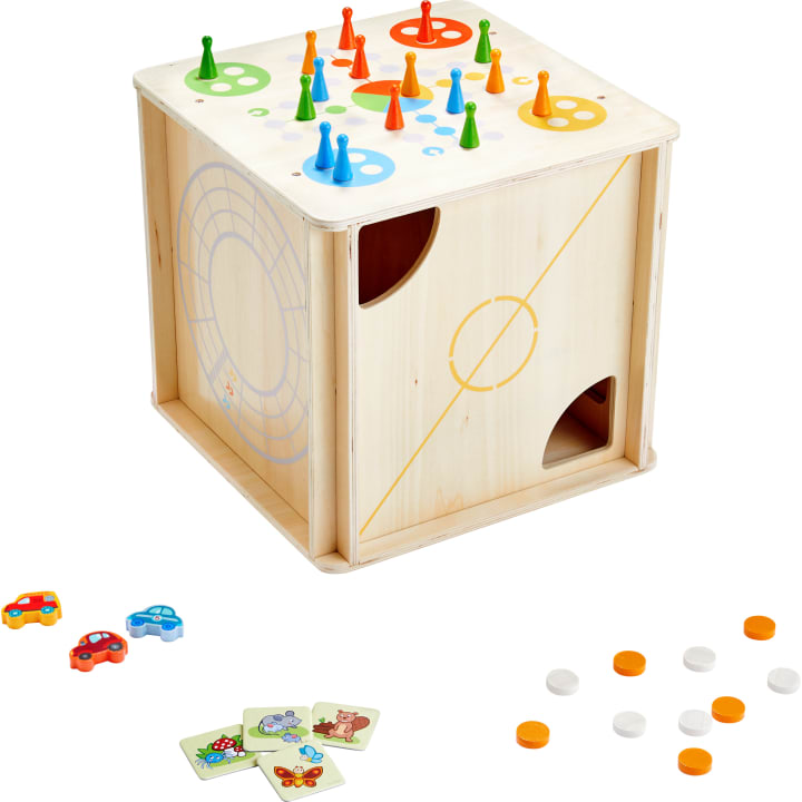 Spielewürfel inkl. 7 Spielen