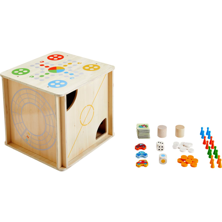 Spielewürfel inkl. 7 Spielen