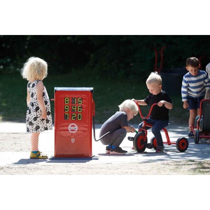 Outdoor Kinder-Tankstelle