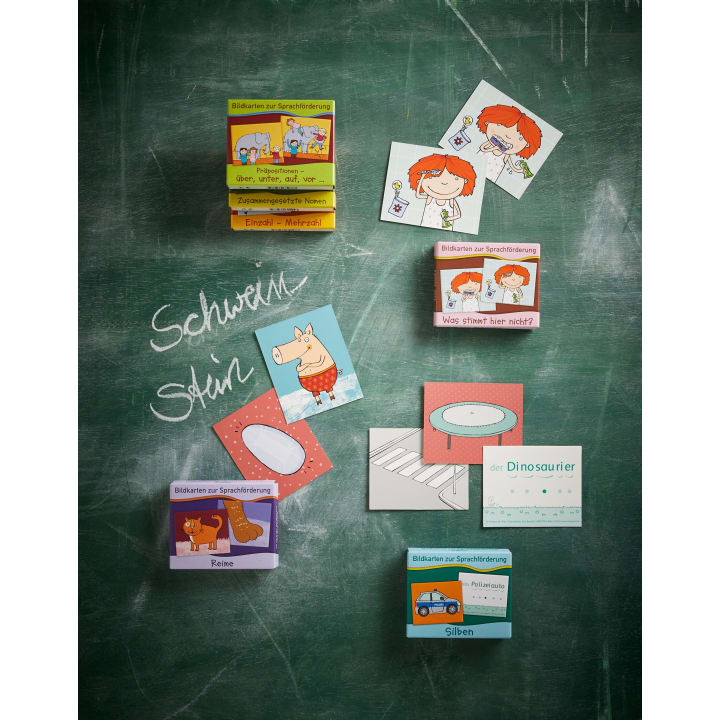 Bildkarten-Set Sprachförderung, 6 Stück