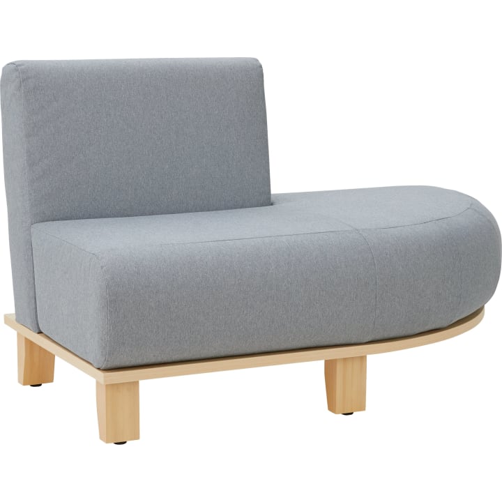 Viertelkreisabschluss Chillax, rechts, B 130 x H 81 x T 72 cm