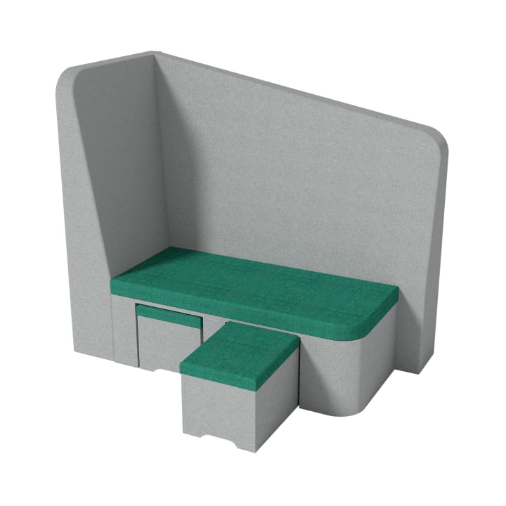 Erwachsenensofa, links, Stoffbezug