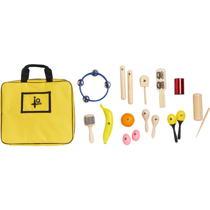 Percussion-Tasche, 12 Instrumente