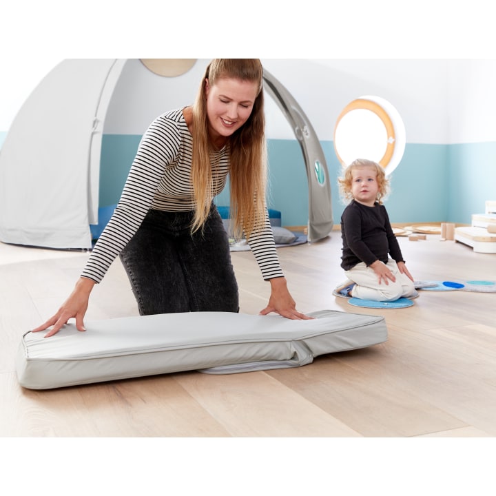 Bodenstuhl Comfort, grau