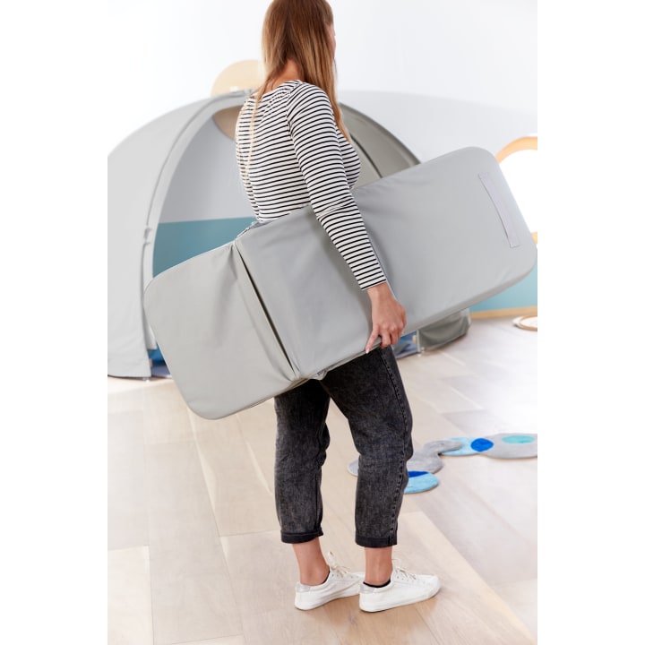 Bodenstuhl Comfort, grau