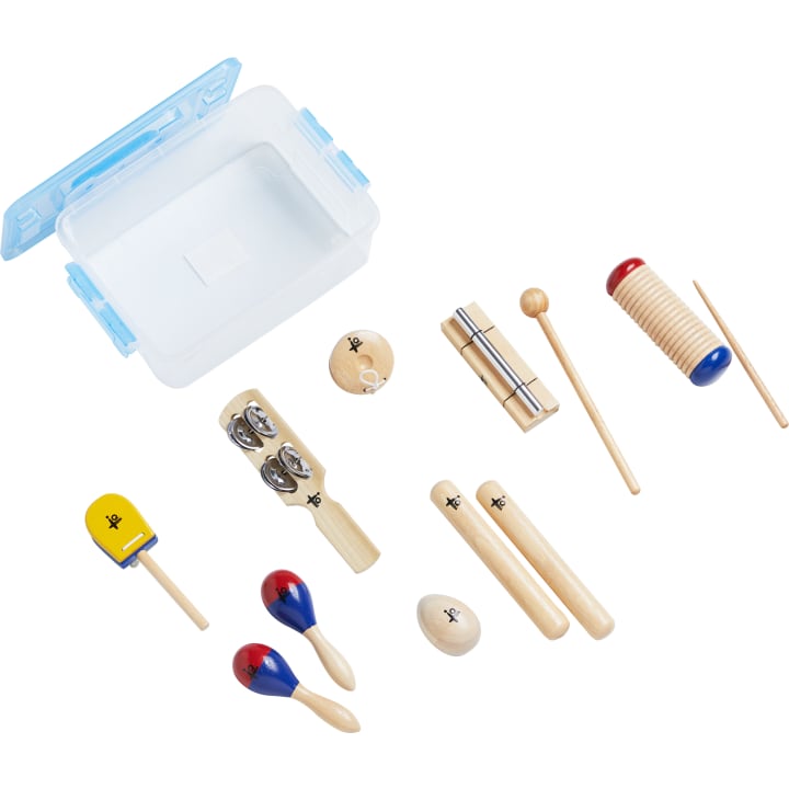 Percussion-Set, 8 Instrumente