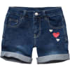 Mädchen Jeans-Shorts mit Stickerei, Regular Fit