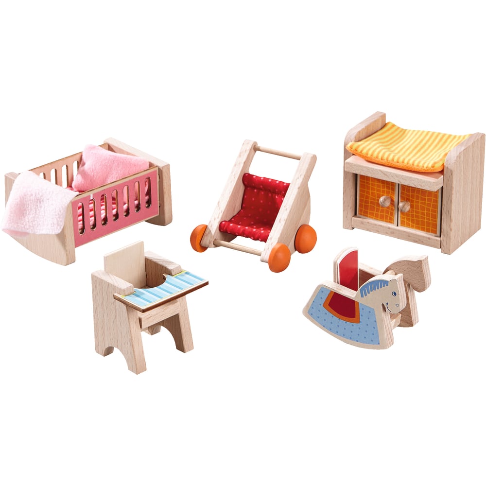HABA Little Friends Puppenhaus Zubehör Küche Spielhaus Puppen Haus Spielzeug 
