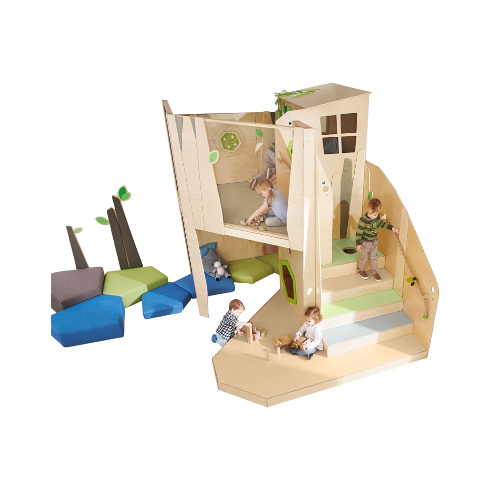 Spielhaus grow.upp Wolkenhaus, rechts » Wehrfritz.de