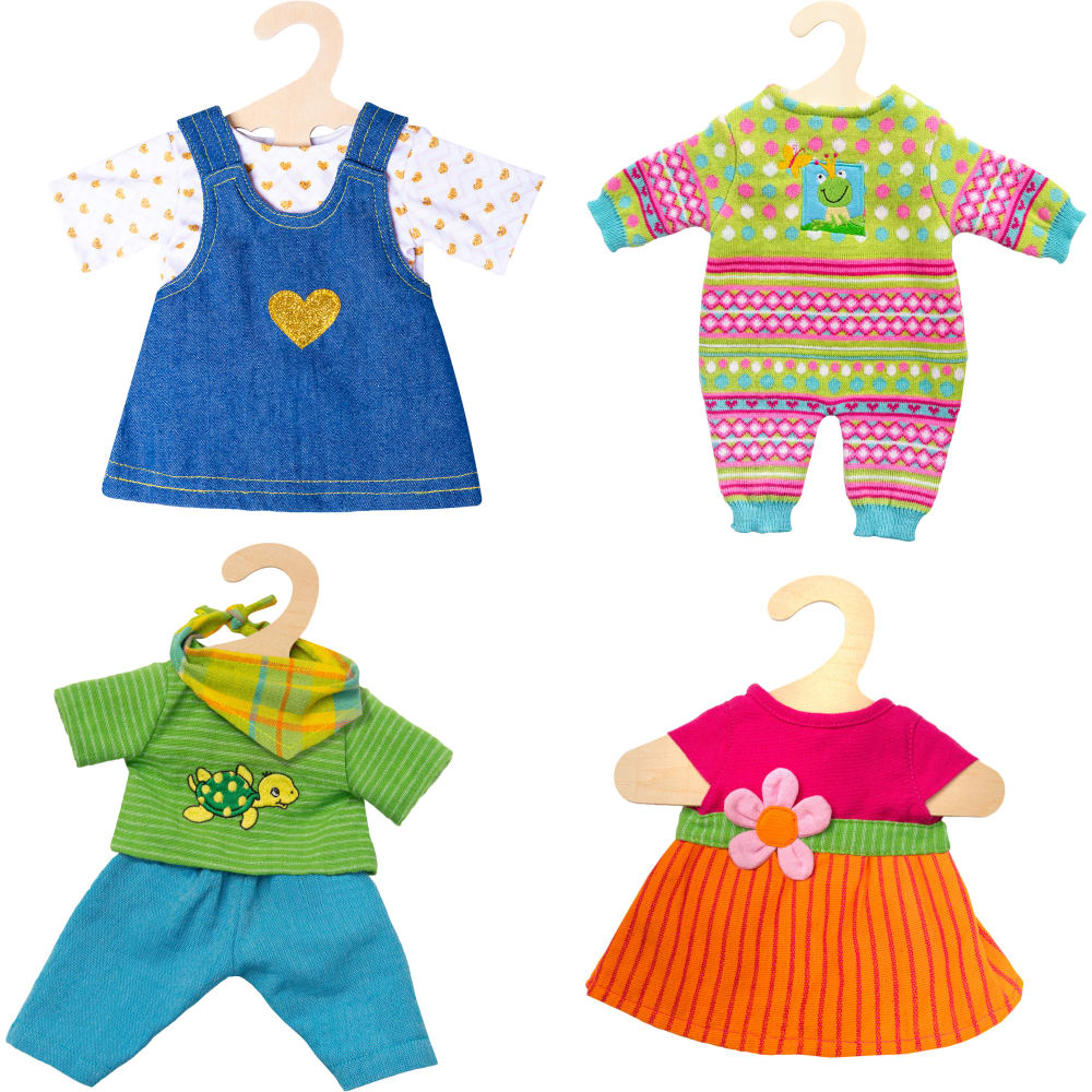 Puppenkleider-Set Basic II, 7-teilig » Wehrfritz.de