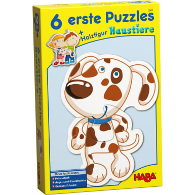 6 erste Puzzles - Haustiere HABA 3902