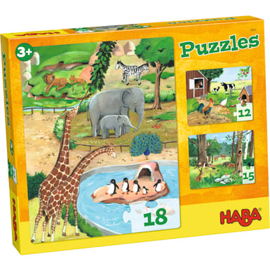 Puzzles Tiere HABA 4960