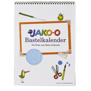 Mal- und Bastelkalender JAKO-O, bunt A4