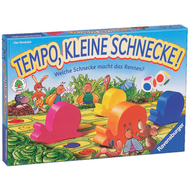 Ravensburger 21420 Kinderspiel Tempo, kleine Schnecke!