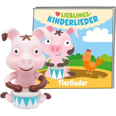 tonies® Hörfigur Schwein - 30 Lieblings-Kinderlieder – Tierlieder