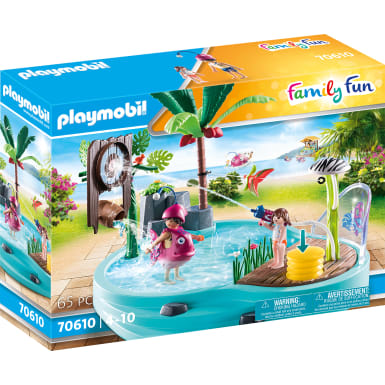 PLAYMOBIL® Family Fun 70610 Spaßbecken mit Wasserspritze