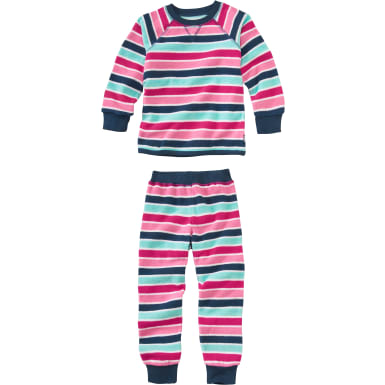 Kinder Schlafanzug Frottee JAKO-O, geringelt