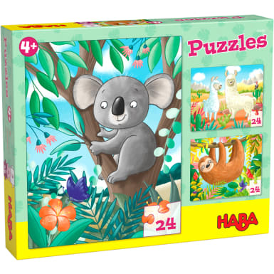 Kinder Holzpuzzle FahrspaßHaba 303679KinderpuzzlePuzzle ab 1 Jahr 