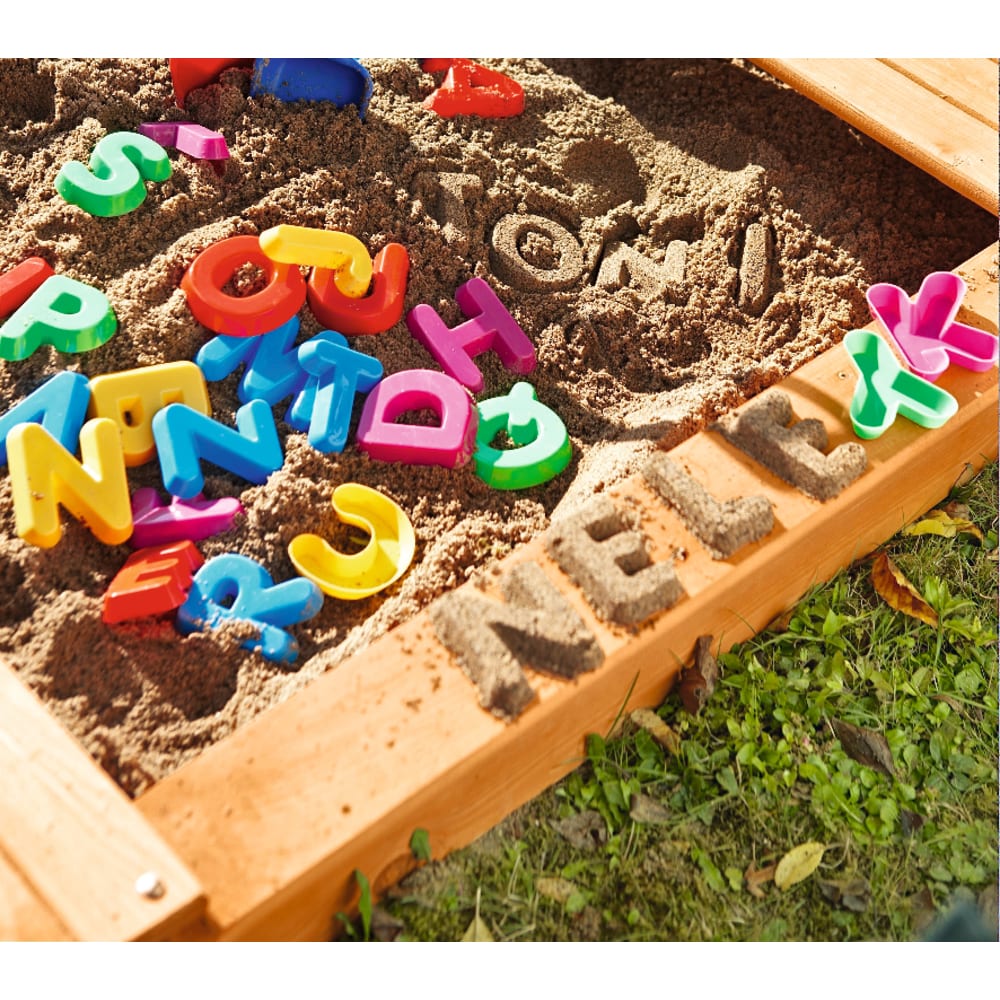 Kinder Buchstaben Sandformen Sandspielzeug zur Entwicklung von Kinder 