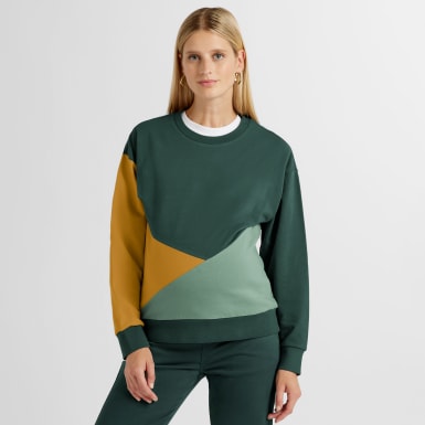 Damen Sweatshirt Colourblocking