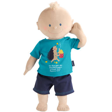 40-45 cm Puppenkleidung BLUME Jacke für Baby Puppen Jako Krümel Gr Kleidung 