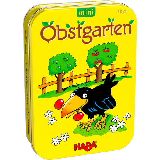 Haba 305896 Obstgarten mini 3 Jahre Mitnehmspiel Farbwürfel Spiel Neu OVP 