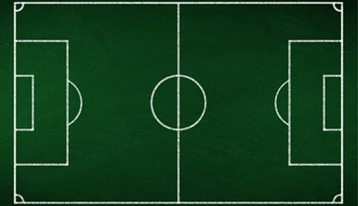 Fußball-Deko