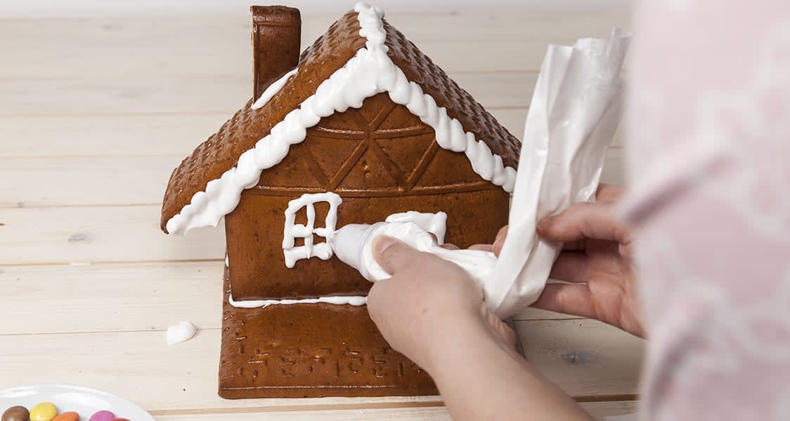 Lebkuchenhaus Schritt 4