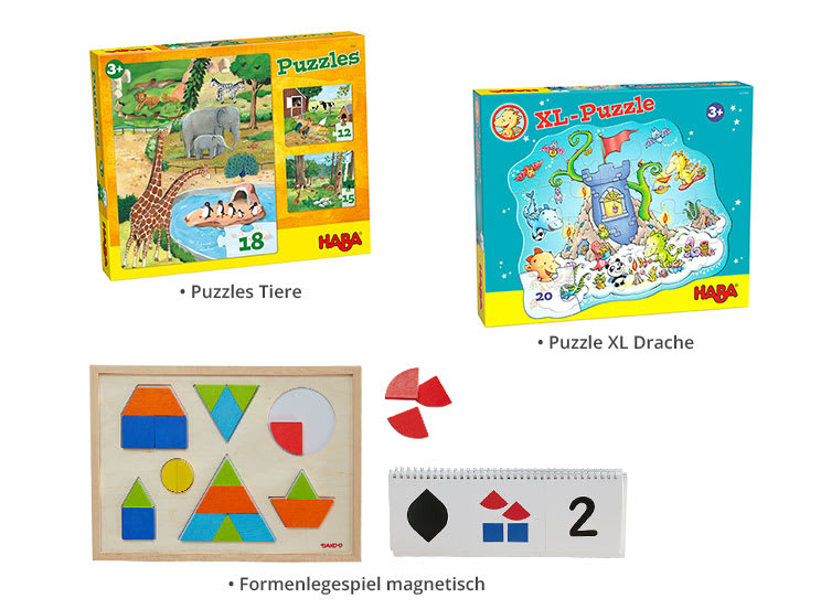 Puzzle-Paket: Erstes Puzzlen