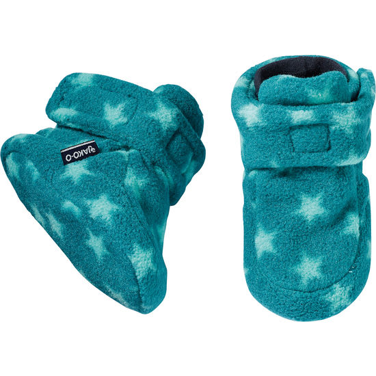 newborn fleece booties