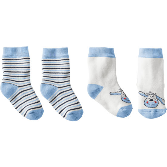 Baby Frottee-Socken, 2er-Pack