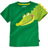 Kinder T-Shirt Applikation Leopard Krokodil
