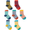 Kinder Ringel Socken, 7er-Pack