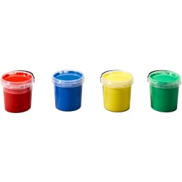 ökoNORM® nawaro Fingerfarben auswaschbar, 4 x 150 g