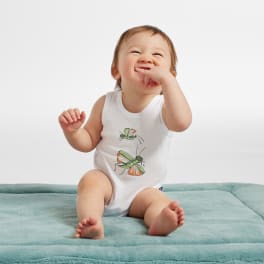 Baby Mitwachs-Body JAKO-O Trägerbody ärmellos