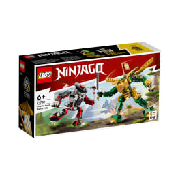 LEGO® NINJAGO<sup>®</sup> 71781 Lloyds Mech-Duell EVO