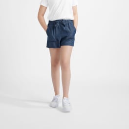 Mädchen Shorts Paperbag Waist, Regular Fit