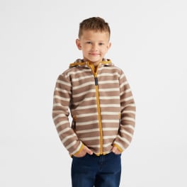 Kinder Kapuzenjacke Baumwollfleece