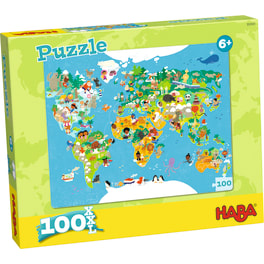 Puzzle Weltkarte HABA