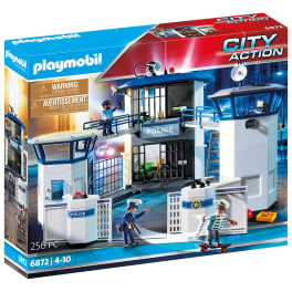PLAYMOBIL® City Action 6872 Polizei-Kommandozentrale mit Gefängnis