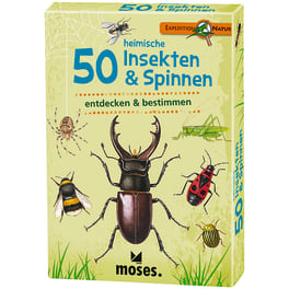 moses. 50 heimische Insekten & Spinnen entdecken & bestimmen
