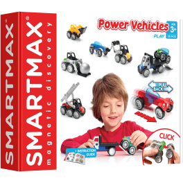 SMARTMAX® Riesenmagnete Fahrzeuge SMX 303, 25-teilig