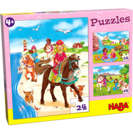 Puzzles Pferdefreundinnen HABA 304221