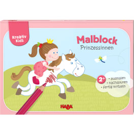 Kreativ Kids - Malblock Prinzessinnen HABA 304439